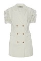 Къса рокля тип блейзър