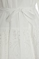 Mini broderie dress
