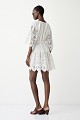 Mini broderie dress