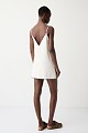 Vestido mini bordado