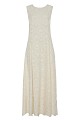Vestido midi bordado