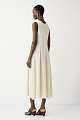 Vestido midi bordado
