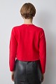 Knitted cardigan with decorative buttons