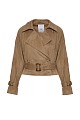 Suede embroidered jacket