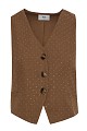 Vest all over rhinestones