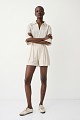 Shorts with rhinestones