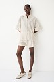 Shorts with rhinestones