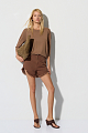 Sweater with 3/4 sleeves