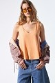 Sleeveless V top