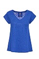 V-neck t-shirt με στρας