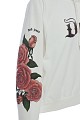 Hoodie in floral print