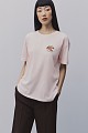 Oversized t-shirt με τύπωμα