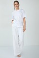 T-shirt with lurex print