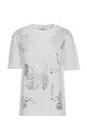 T-shirt with lurex print