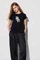 Tricou cu logo în relief