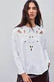 Sweatshirt with embroidered detail