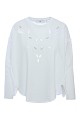 Sweatshirt with embroidered detail