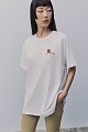 Oversized T-shirt με τύπωμα