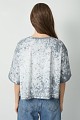 Tie-dye t-shirt with rhinestones