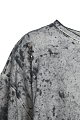 Tie-dye t-shirt with rhinestones