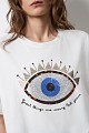 T-shirt with eye print