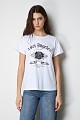 Λευκό t-shirt με τύπωμα