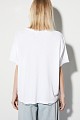 Basic oversized V-neck top