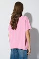 Top oversized cu decolteu în V