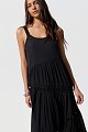 Maxi dress with decorated details