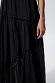 Maxi dress with decorated details