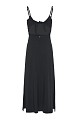 Midi dress with studs