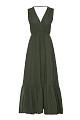 Maxi dress with ruffles