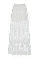 Pantalones de punto con aberturas