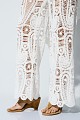 Pantalones de punto con aberturas