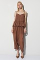 High-waisted balloon trousers