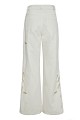 Blugi Erika wide leg, detaliu cu broderie