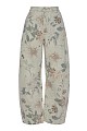 Blugi Dione balloon cu print floral
