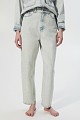 Pantalones vaqueros de pierna ancha con pedrería Tania