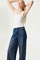 Blugi Lexa wide leg cu pietricele