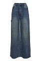 Blugi Lexa wide leg cu pietricele