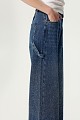 Blugi Lexa wide leg cu pietricele