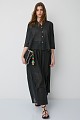High-waisted maxi skirt