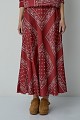 Falda maxi estampada