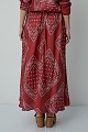 Falda maxi estampada
