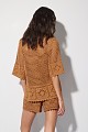 Cardigan tejido con detalles bordados