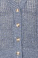 Knitted sequined V cardigan