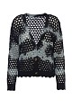 Cutwork knitted cardigans