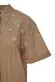 Striped shirt with decorated details