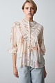 Floral shirt with cutwork details