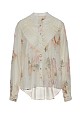 Floral shirt with cutwork details
